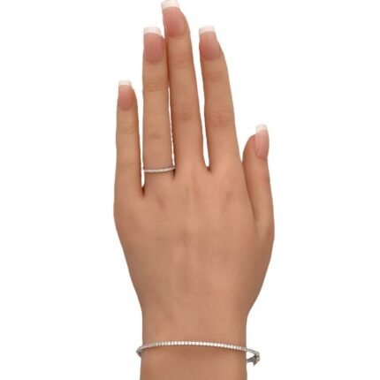 اسواره وخاتم ذهب عيار 18 الوزن 5.50 جرام