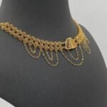 ⁦خناق ذهب عيار 21 الوزن 11.04 جرام⁩ - الصورة ⁦4⁩