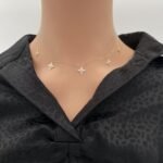 عقد شوكر ذهب عيار 18 الوزن 1.29 جرام