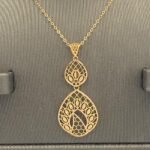 ⁦نصف طقم ذهب عيار 21 الوزن 4.33 جرام⁩ - الصورة ⁦3⁩