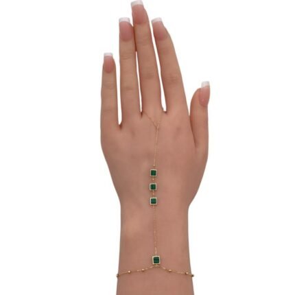 كف ذهب عيار 18 الوزن 1.7 جرام