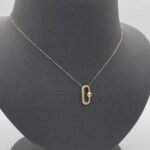 ⁦عقد ذهب عيار 18 الوزن 1.23 جرام⁩ - الصورة ⁦2⁩