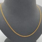 ⁦سلسال ذهب عيار 21 الوزن 8.61 جرام⁩ - الصورة ⁦2⁩