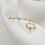 اسواره وخاتم اطفال ذهب عيار 18 الوزن 2.60 جرام