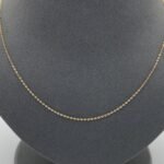 ⁦سلسال ذهب عيار 21 الوزن 1.22 جرام⁩ - الصورة ⁦5⁩