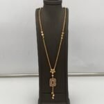 ⁦قلادة سبحة ذهب فاخرة عيار 21 الوزن 7.03 جرام⁩ - الصورة ⁦2⁩