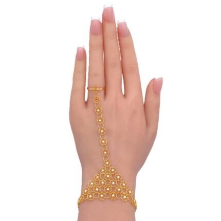 كف ذهب عيار 21 الوزن 6.77 جرام