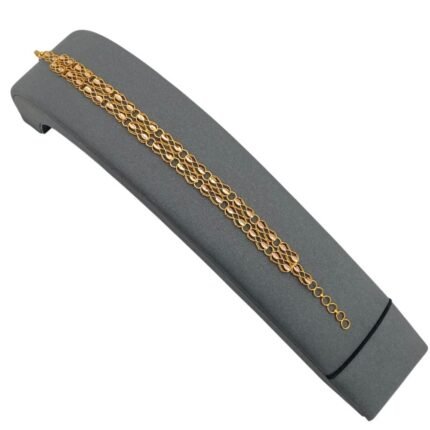 إسوارة ذهب عيار 21 الوزن 5.64 جرام