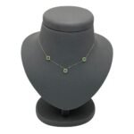 ⁦عقد ذهب عيار 18 الوزن 1.28 جرام⁩ - الصورة ⁦2⁩