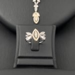 ⁦طقم ذهب عيار 18 الوزن 9.98 جرام⁩ - الصورة ⁦5⁩