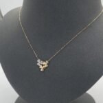 ⁦عقد ذهب عيار 18 وزن 1.23 جرام أناقة مميزة⁩ - الصورة ⁦2⁩