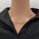 عقد ذهب عيار 18 الوزن 3.70 جرام