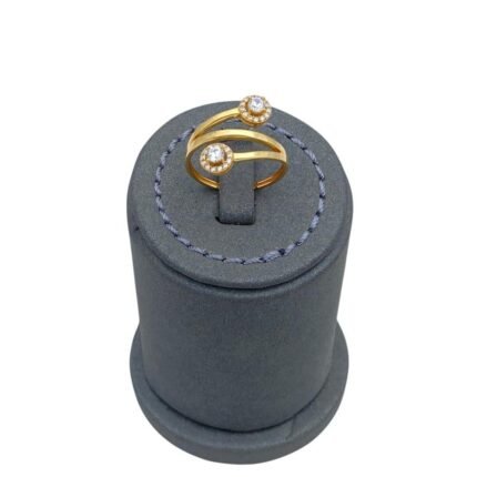 خاتم ذهب عيار 18 الوزن 2.29 جرام