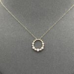 ⁦عقد ذهب عيار 18 الوزن 0.95 جرام⁩ - الصورة ⁦4⁩