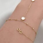 ⁦كف ذهب عيار 18 الوزن 1.67 جرام⁩ - الصورة ⁦3⁩