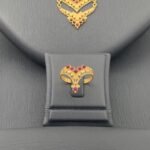 ⁦طقم ذهب عيار 21 الوزن 14.93 جرام⁩ - الصورة ⁦3⁩