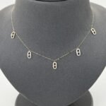 ⁦عقد ذهب عيار 18 الوزن 1.51 جرام⁩ - الصورة ⁦2⁩