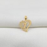 تعليقه حرف T ذهب عيار 18 الوزن 0.26 جرام