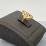 ⁦خاتم ذهب اطفال عيار 21 الوزن 0.70 جرام⁩ - الصورة ⁦2⁩