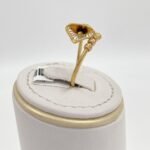 ⁦خاتم ذهب عيار 18 الوزن 2.15 جرام⁩ - الصورة ⁦3⁩