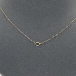 ⁦عقد ذهب عيار 18 الوزن 1.21 جرام⁩ - الصورة ⁦3⁩