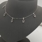 ⁦عقد ذهب عيار 18 الوزن 6.86 جرام⁩ - الصورة ⁦3⁩