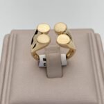 ⁦خاتم ذهب عيار 18 الوزن 3.15 جرام⁩ - الصورة ⁦3⁩