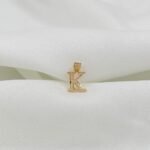 تعليقه حرف K ذهب عيار 21 -R550038