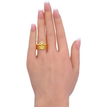 توينز ذهب عيار 21 -M3031