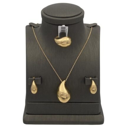 نصف طقم ذهب عيار 18 الوزن 15.35 جرام