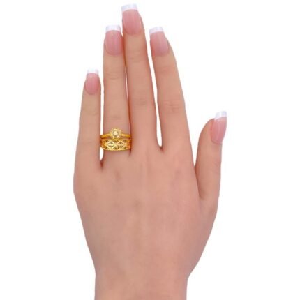 توينز ذهب عيار 21 -M5031