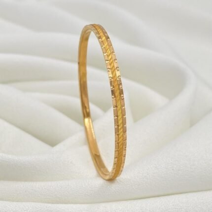 غويشه ذهب عيار 21 الوزن 4.50 جرام ( مقاس 16 )