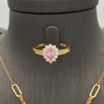 ⁦نصف طقم ذهب عيار 21 الوزن 5.02 جرام⁩ - الصورة ⁦3⁩