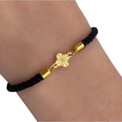 إسوارة قيطان ذهب عيار 18 الوزن 0.05 جرام