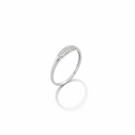 خاتم ذهب عيار 18 الوزن 0.86 جرام