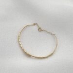 ⁦اسواره اطفال ذهب عيار 18 الوزن 1.96 جرام⁩ - الصورة ⁦2⁩