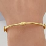 ⁦اسواره ذهب عيار 18 الوزن 10.66 جرام⁩ - الصورة ⁦3⁩