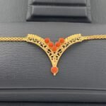 ⁦طقم ذهب عيار 21 الوزن 14.11 جرام⁩ - الصورة ⁦2⁩