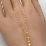 ⁦كف ذهب عيار 21 الوزن 4.24 جرام⁩ - الصورة ⁦3⁩