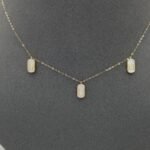 ⁦عقد ذهب عيار 18 الوزن 1.02 جرام⁩ - الصورة ⁦2⁩