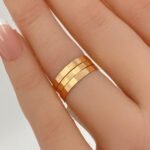 ⁦مرامي ذهب عيار 21 الوزن 2.96 جرام⁩ - الصورة ⁦2⁩