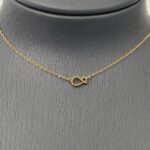 ⁦طقم ذهب عيار 21 وزن 7.44 جرام بزخارف الزهور المتشابكة الكلاسيكية⁩ - الصورة ⁦6⁩