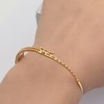 ⁦طقم إسوار وخاتم دوريكا ذهب عيار 21 وزن 7.19 جم لمسة أناقة فاخرة⁩ - الصورة ⁦4⁩