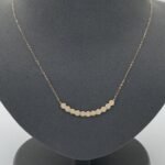 ⁦عقد ذهب عيار 18 الوزن 1.66 جرام⁩ - الصورة ⁦3⁩