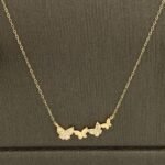 ⁦نصف طقم أطفال ذهب عيار 18 الوزن 1.60 جرام⁩ - الصورة ⁦2⁩