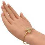 أسورة باكسال ذهب عيار 18 وزن 7.55 جرام مرصعه بفصوص كريستال