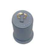 خاتم ذهب عيار 18 الوزن 0.78 جرام تصميم مفتوح