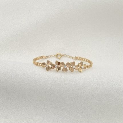 اسواره مواليد ذهب عيار 18 الوزن 1.93 جرام