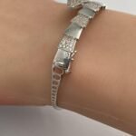 ⁦اسواره وخاتم ذهب عيار 18 الوزن 14.12 جرام⁩ - الصورة ⁦2⁩