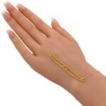 كف ذهب عيار 21 الوزن 1.28 جرام